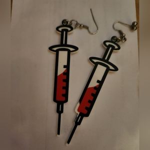 Halloween Earings for Nurse costume